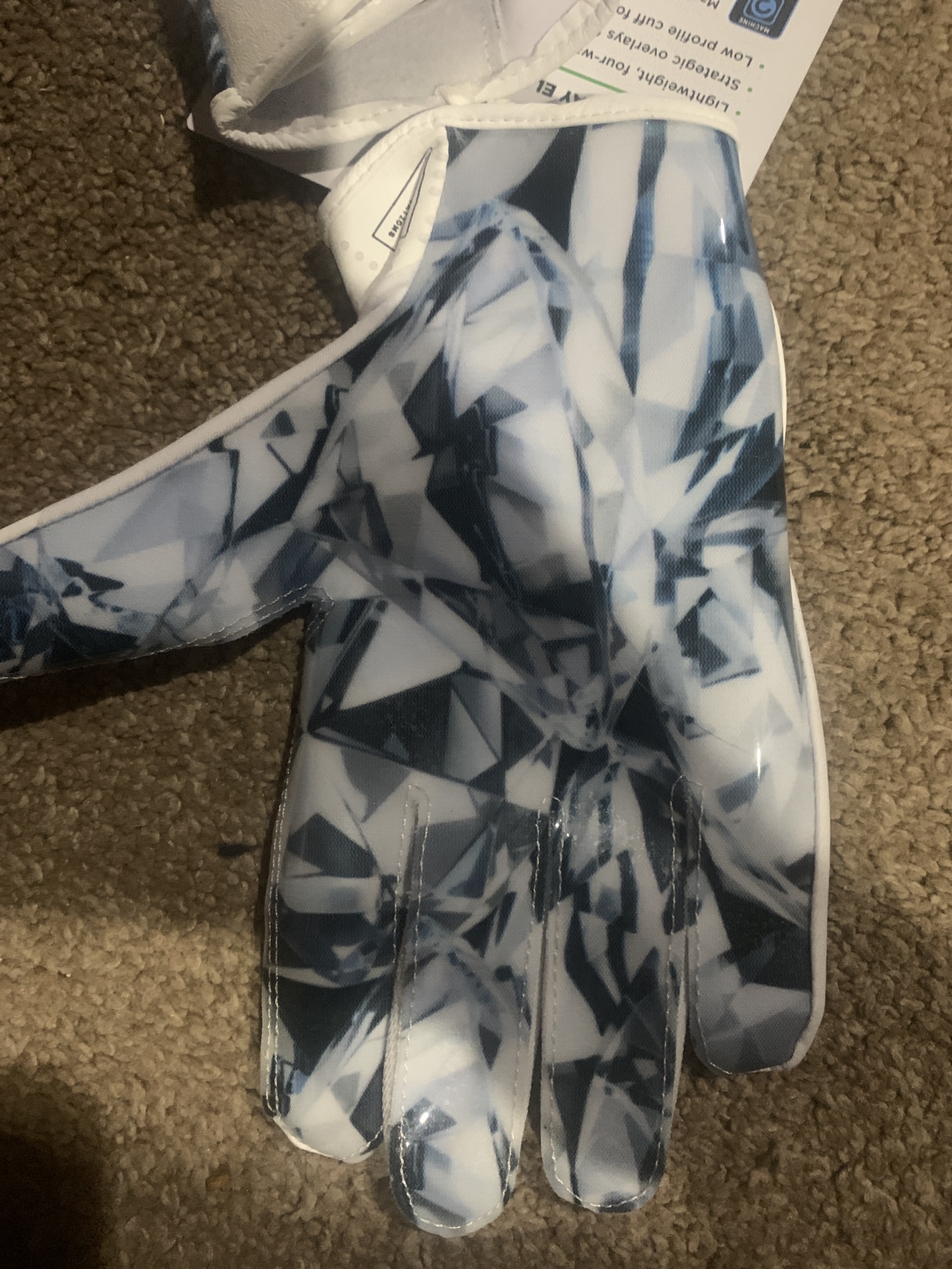 Brand New Youth Football Receiver Gloves Game Day Elite By Cutters