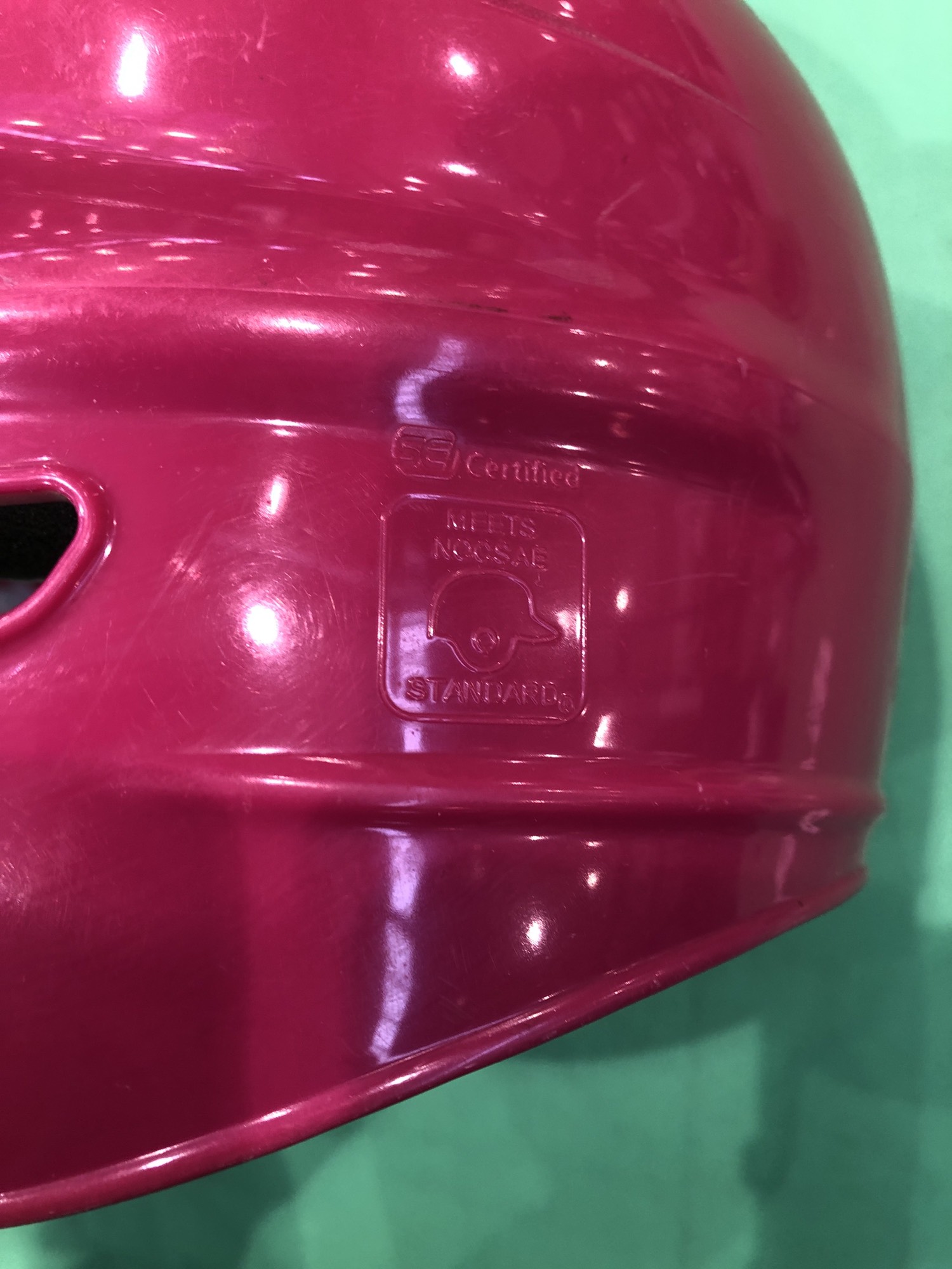 Used Rawlings Batting Helmet with Cage (6 1/2 7 1/2) SidelineSwap