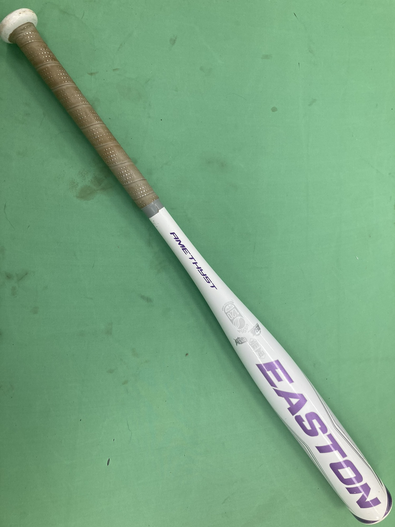 Used Easton Amethyst Alloy Bat 11 17OZ 28" SidelineSwap