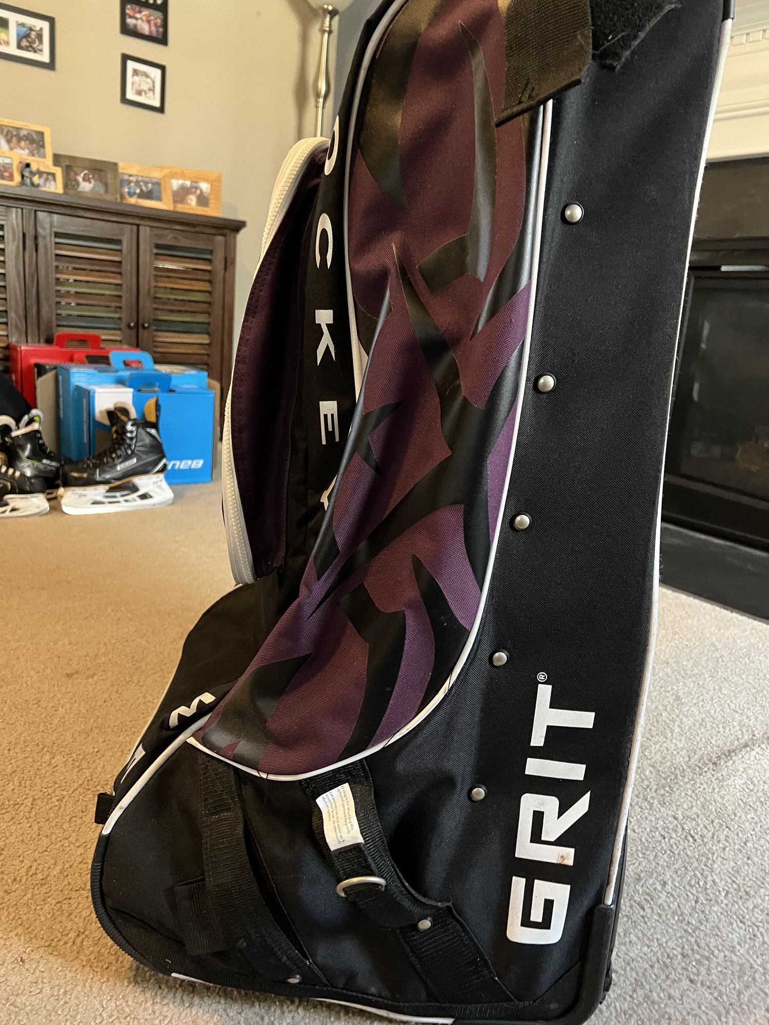 Grit HTFE Wheeled Hockey Tower Bag SidelineSwap