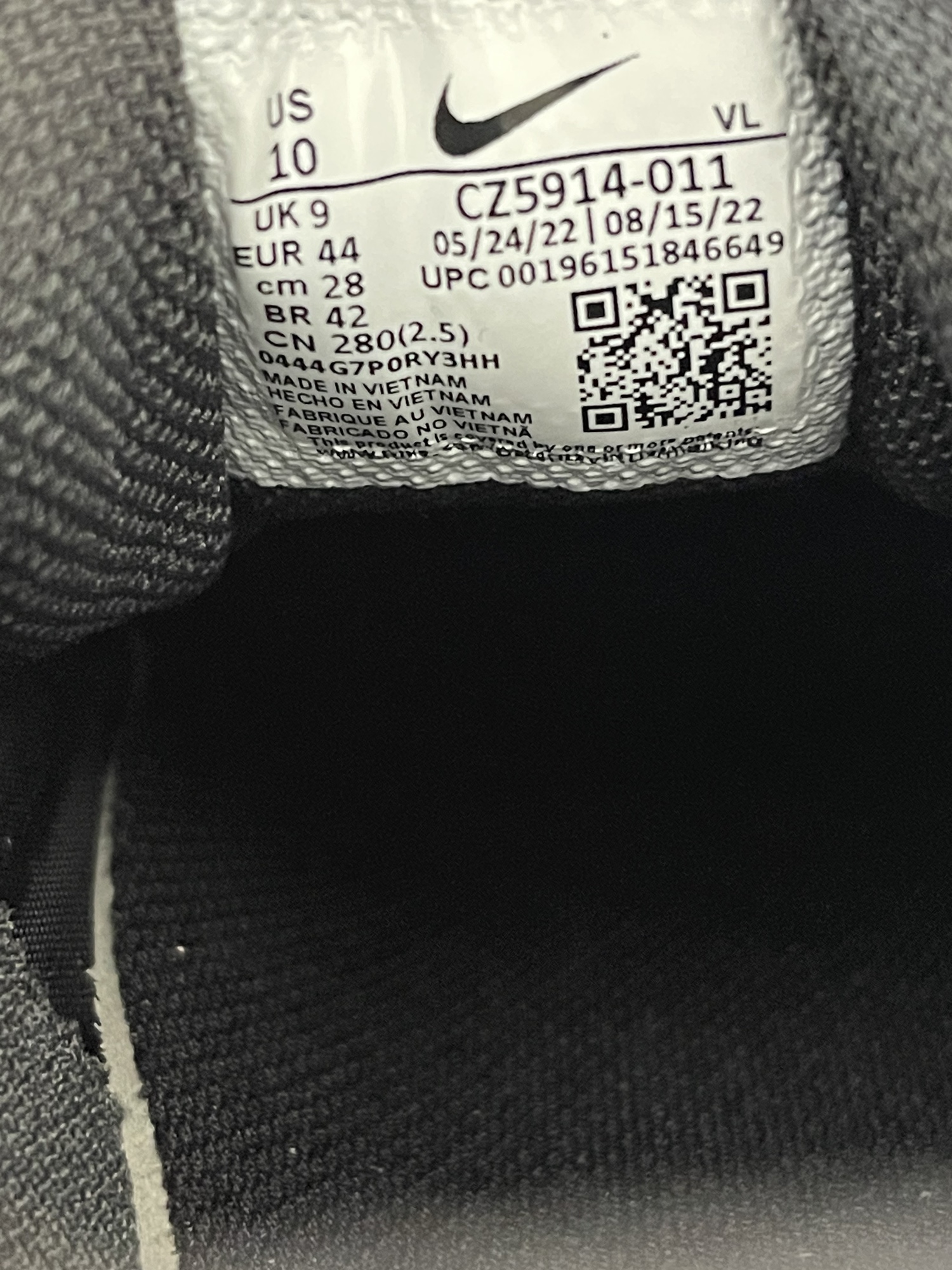 Nike Force Trout 8 Pro Molded Baseball Cleats Black CZ5914011 Men’s Sz