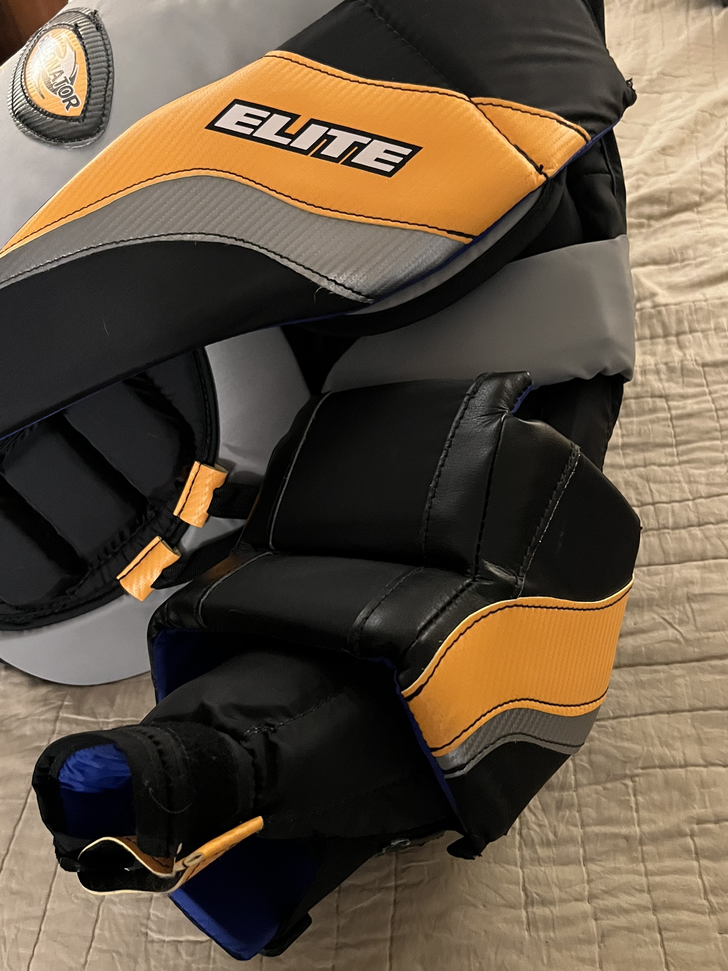 Brown Goalie Chest Protector SidelineSwap