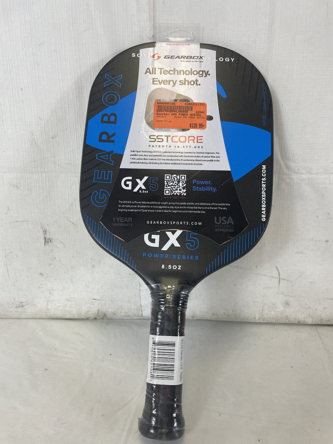 New Gearbox Gx5 Power Series Pickleball Paddle SidelineSwap