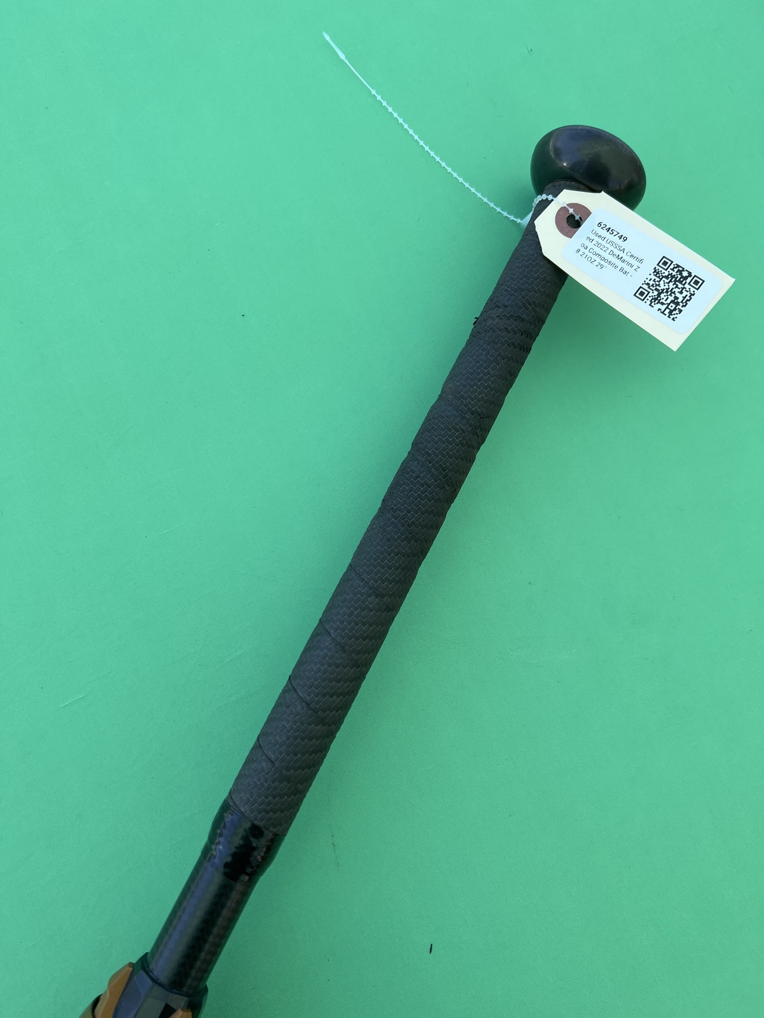 Used USSSA Certified 2022 DeMarini Zoa Composite Bat 8 21OZ 29