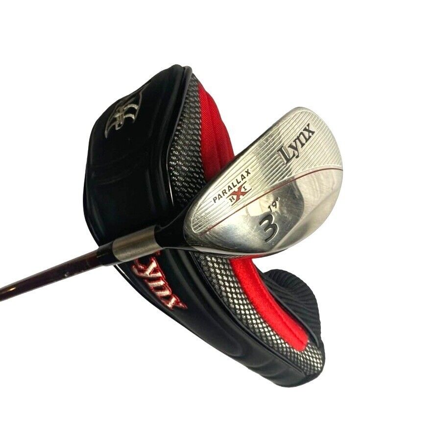 Left Handed Lynx Parallax 3 Hybrid Golf Club With Head Cover Regular