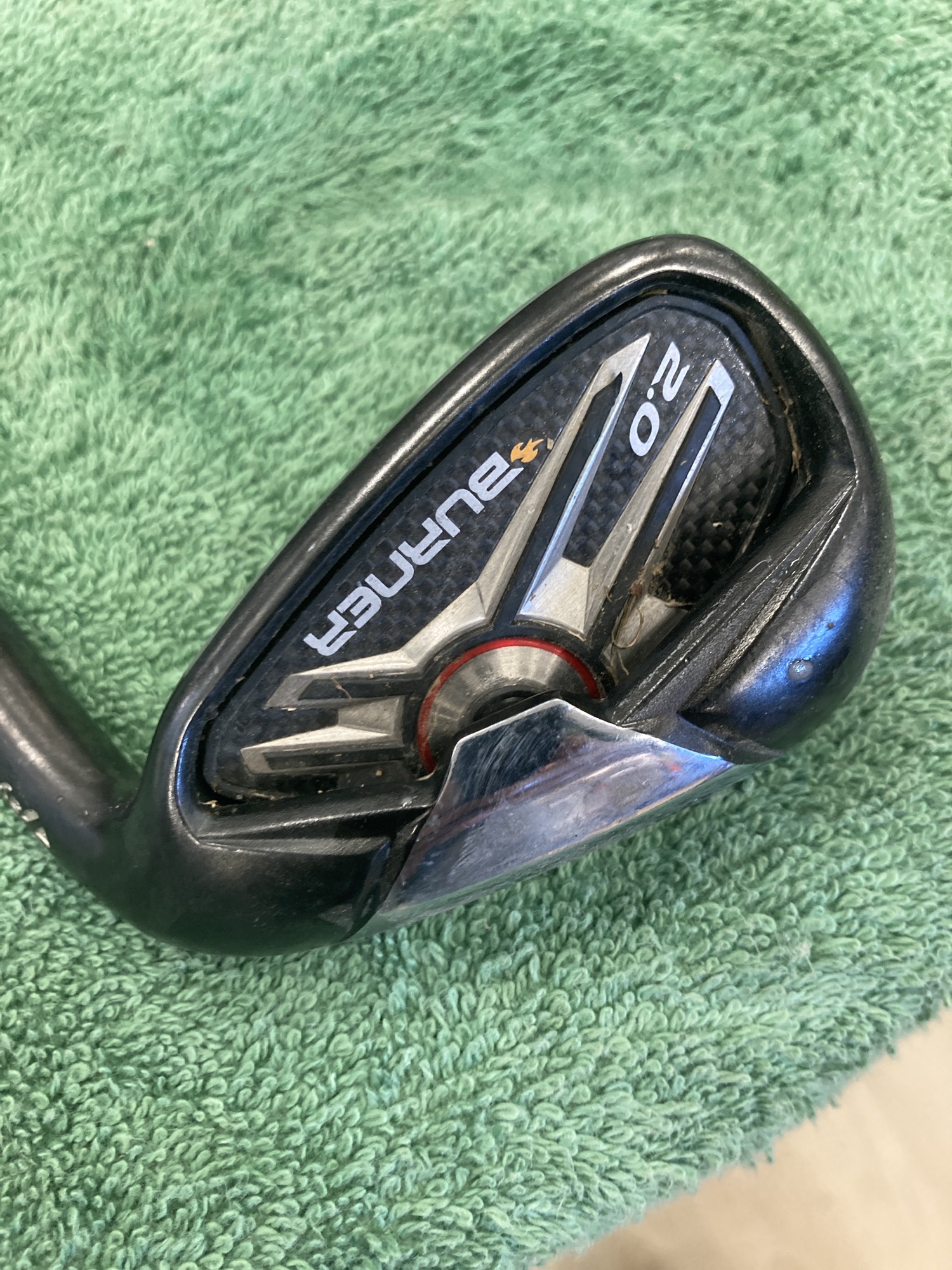 Used Men's TaylorMade Burner 2.0 Right Iron Set Stiff Steel SidelineSwap