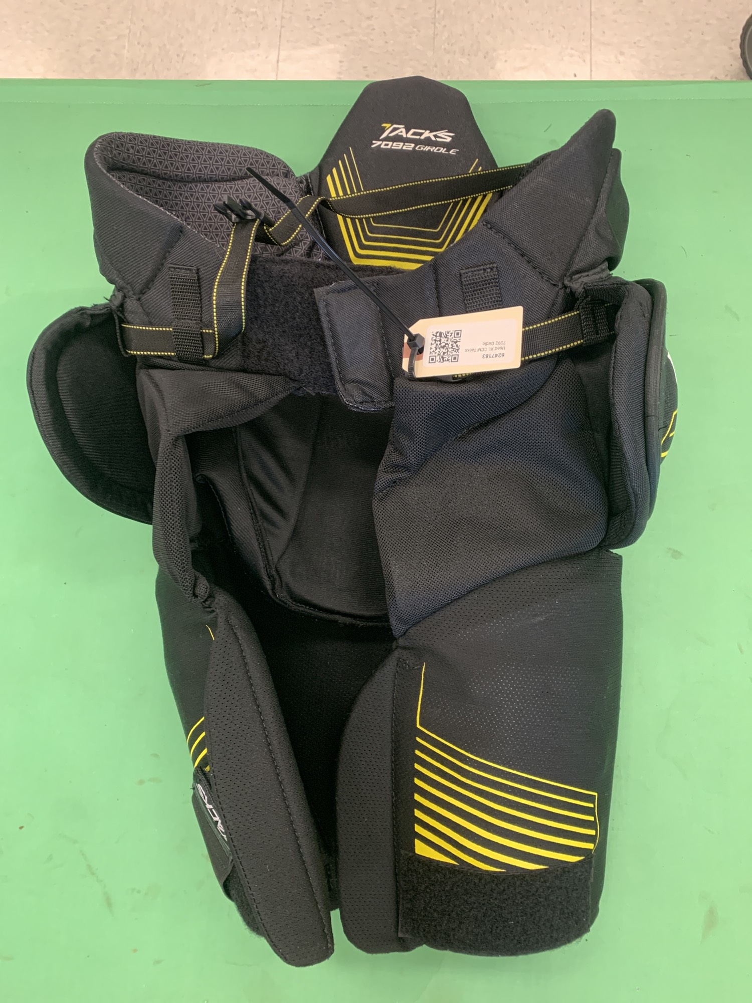 Used XL CCM Tacks 7092 Girdle SidelineSwap