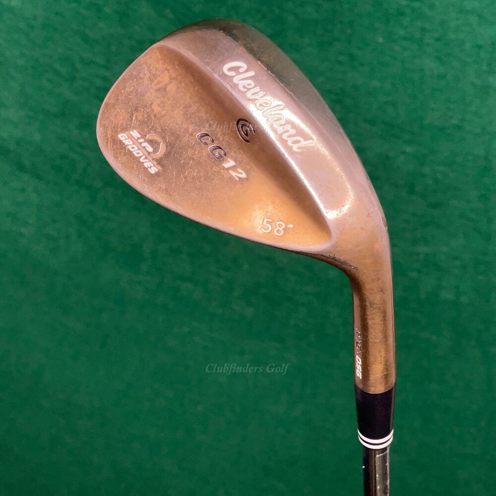 Cleveland CG12 RTG+ DSG 58° Lob Wedge Wedge Traction Steel Wedge Flex