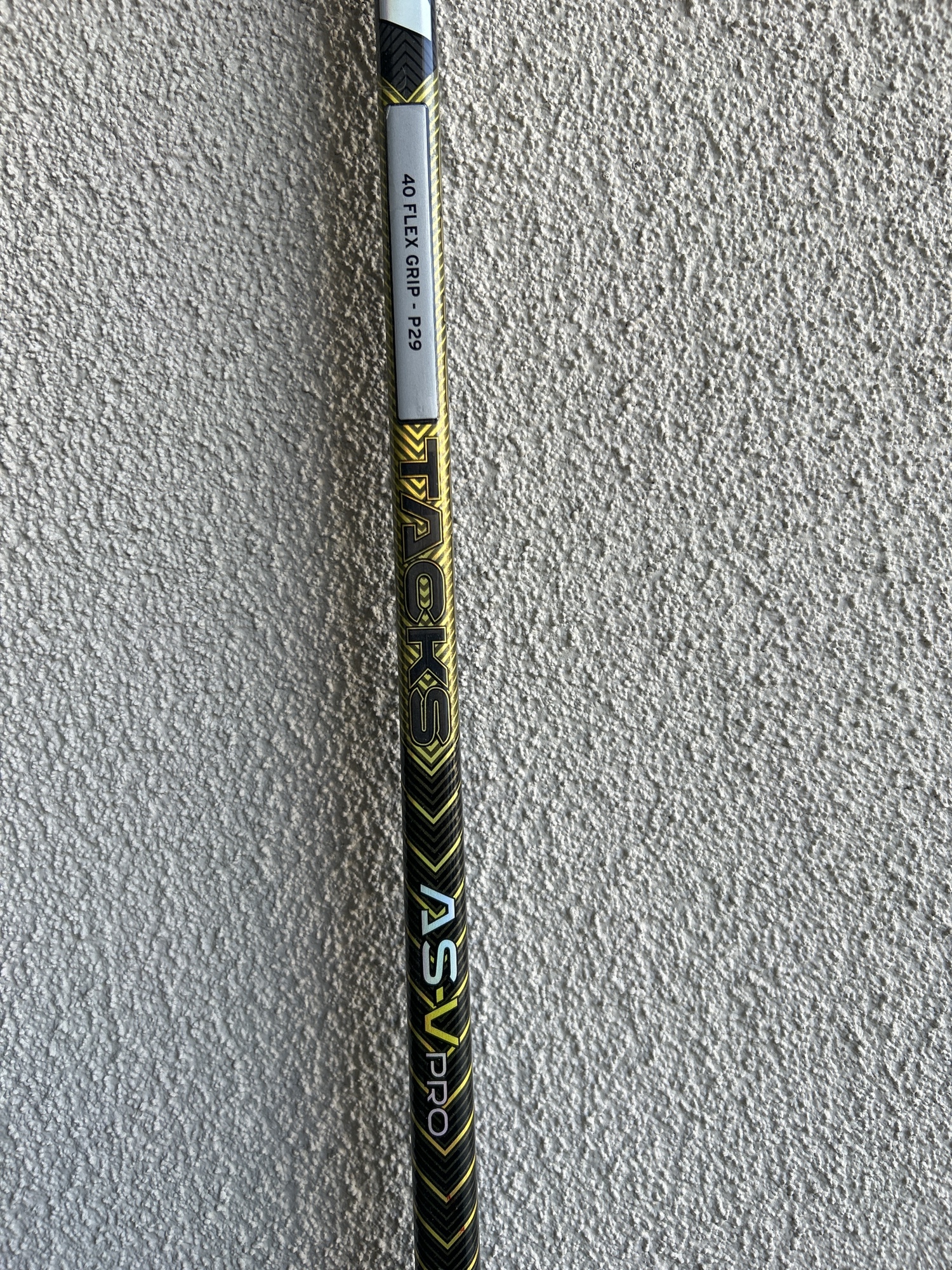 CCM Tacks ASVPro 40 flex P29 curve left hand stick SidelineSwap