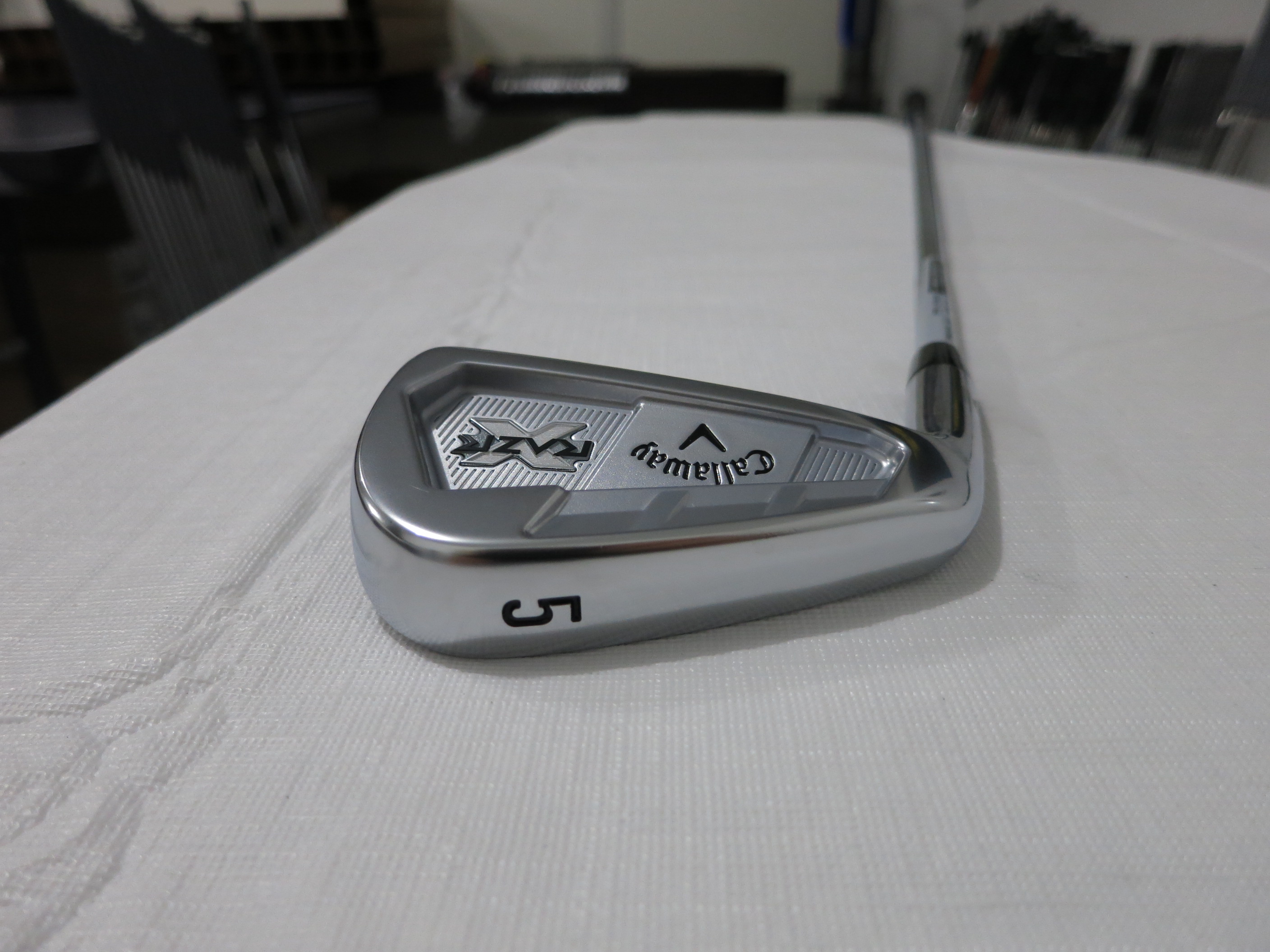 Callaway RAZR X 5iron 27* Rifle Flighted 6.0 Stiff Steel