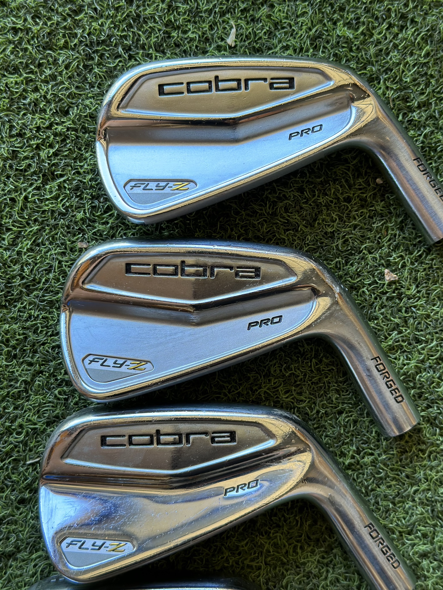 Cobra FLYZ Pro Iron heads 5PW* heads only* SidelineSwap