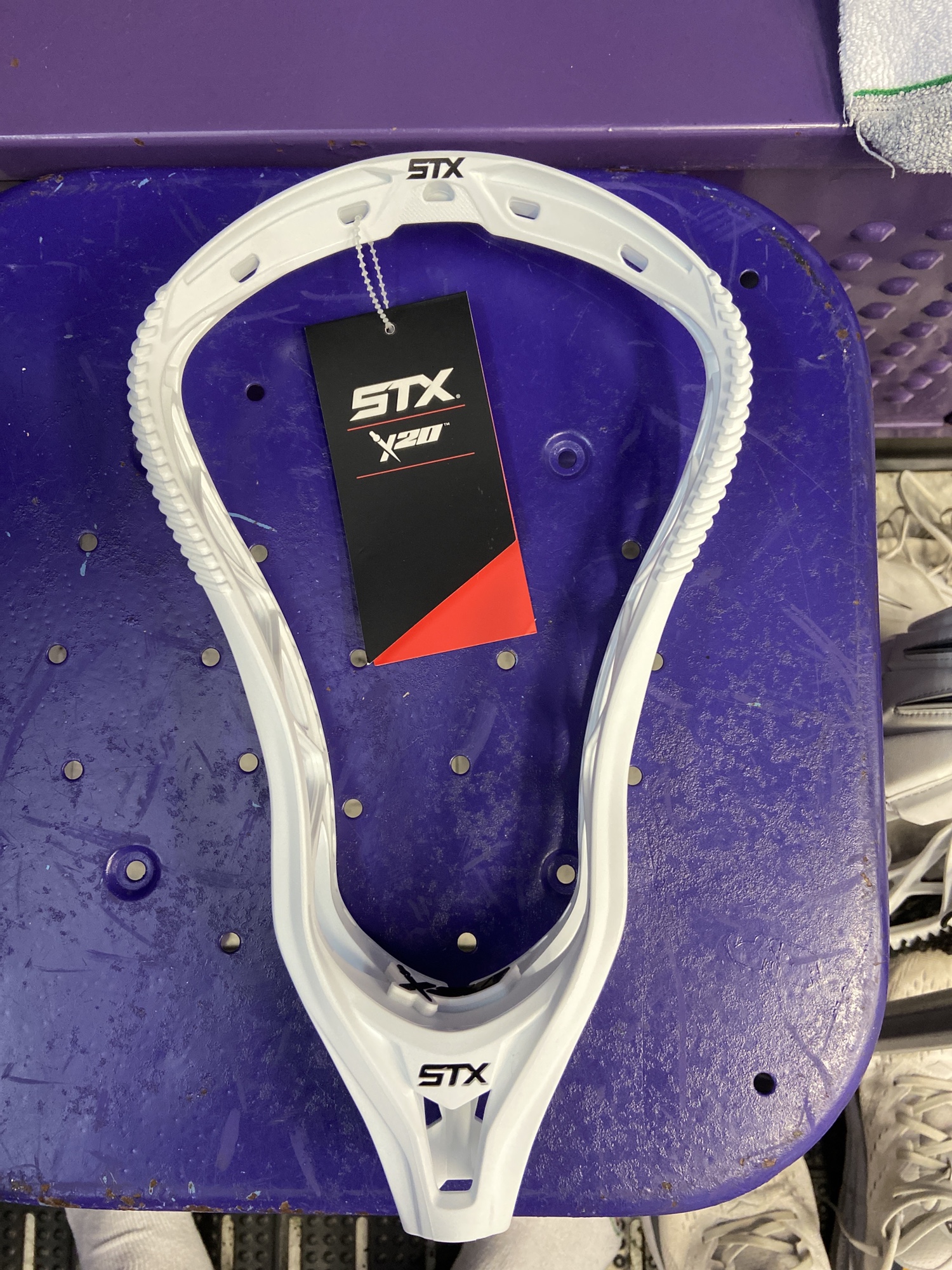 New Defense Unstrung X20 Head SidelineSwap