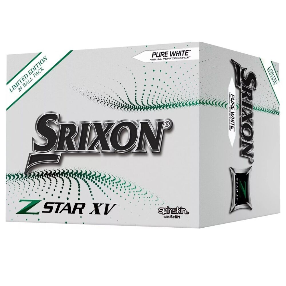 Srixon ZStar XV Tour Urethane Golf Balls Limited Edition 24 Pack