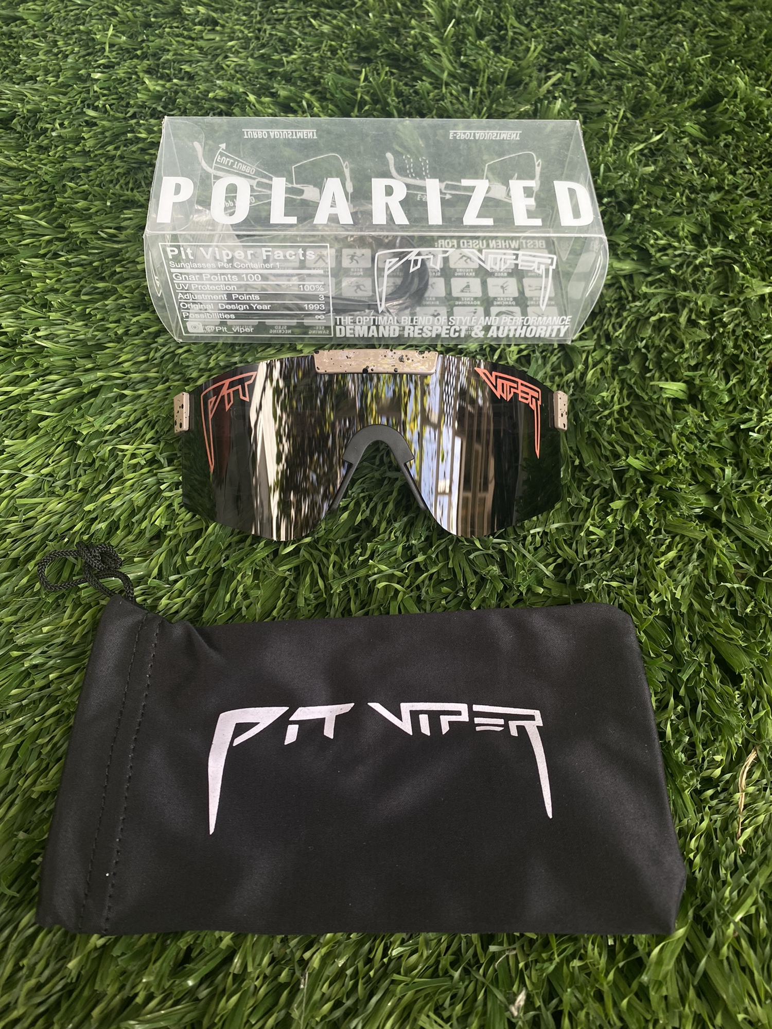 Brown Pit Viper Sunglasses SidelineSwap