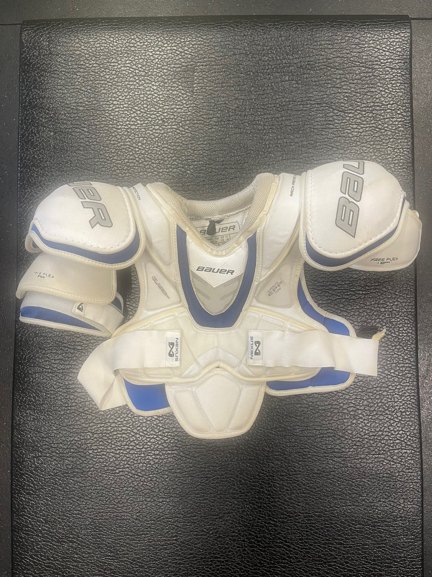 Used Large Bauer Nexus 8000 Shoulder Pads SidelineSwap