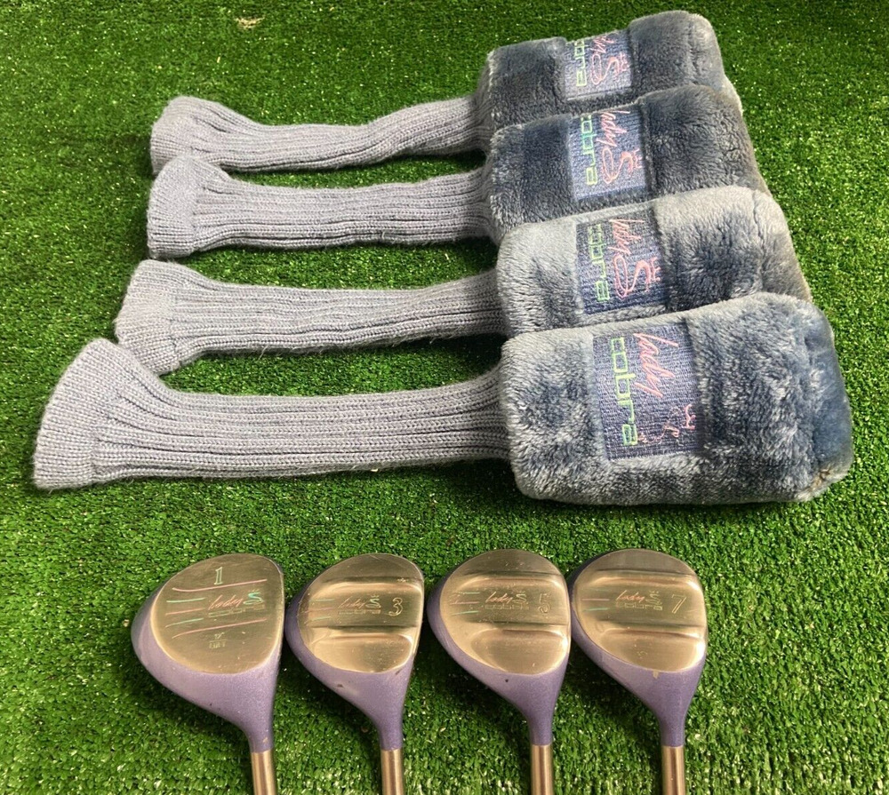 Lady Cobra Wood Set 1W,3W,5W,7W RH Autoclave Ladies Graphite HC's