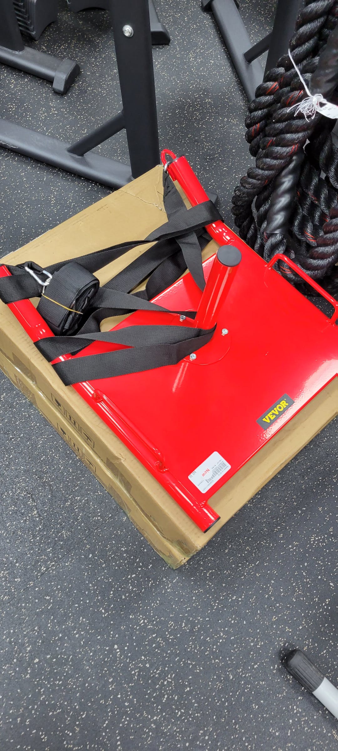 Vevor Weight Sled Push Pull Heavy High Training Sled Drag Fitness Hd