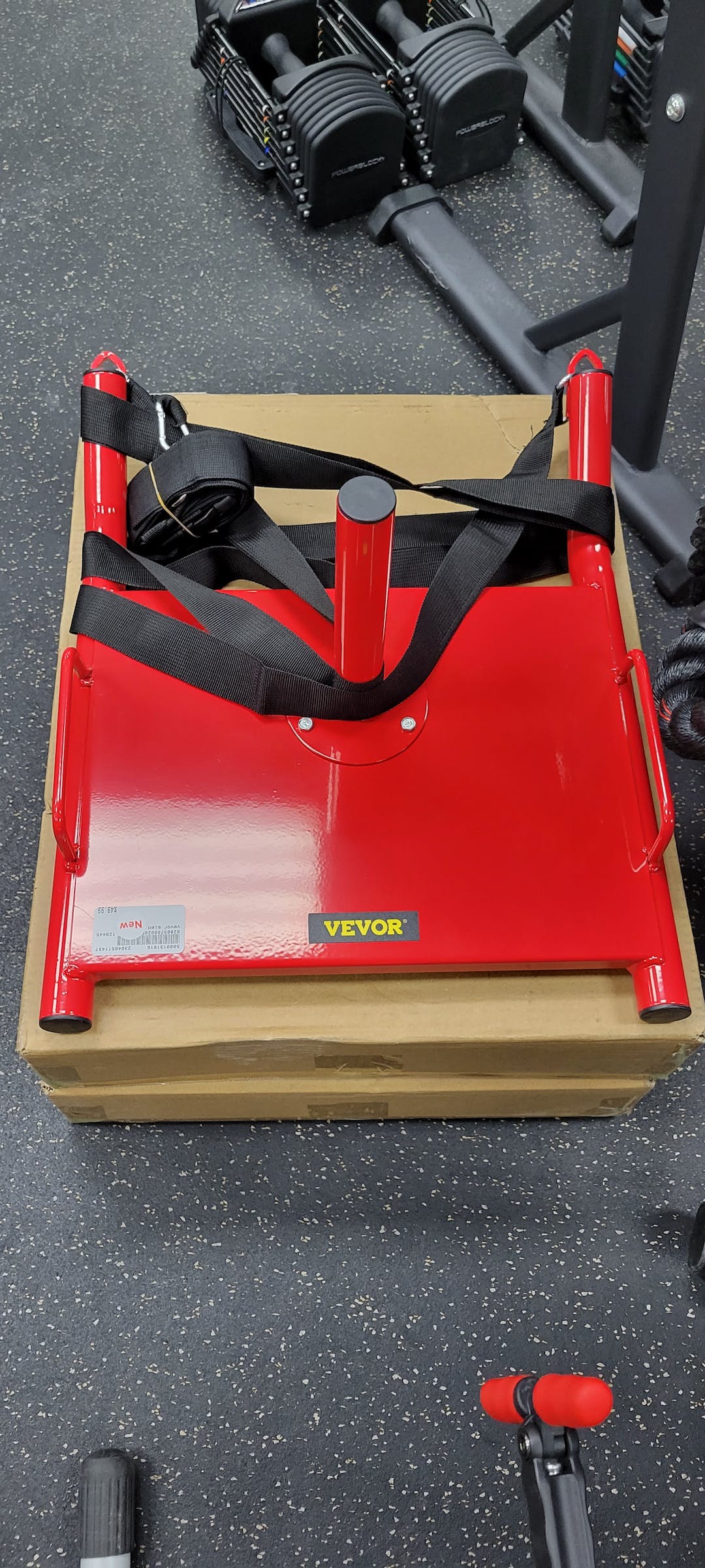 Vevor Weight Sled Push Pull Heavy High Training Sled Drag Fitness Hd