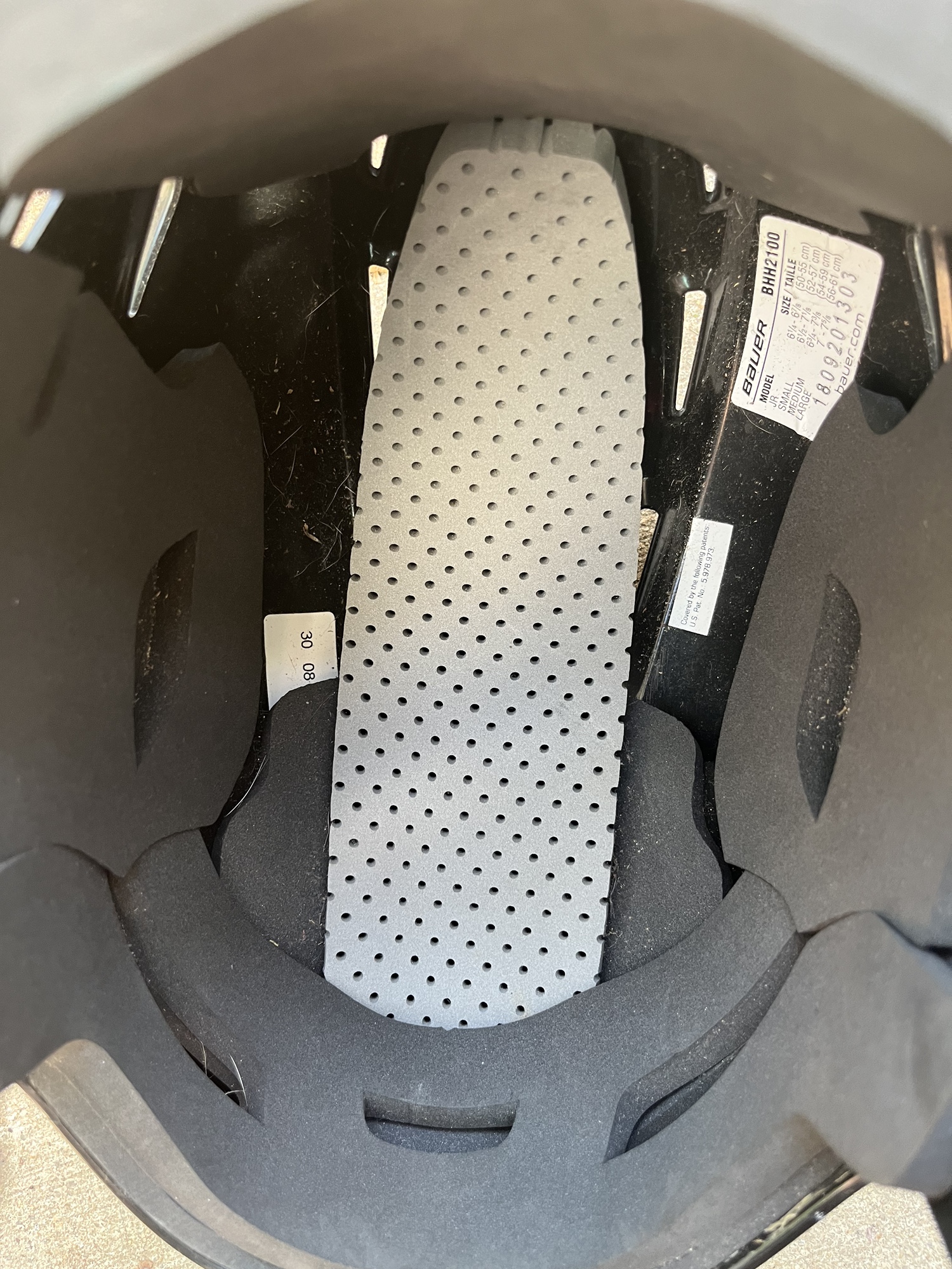 Used Small Bauer BHH 2100 JR Helmet SidelineSwap