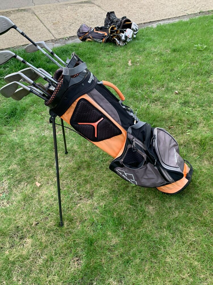 Complete Set of Left Handed TaylorMade Golf Clubs 1/2" Long