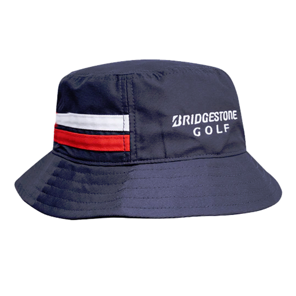 NEW Bridgestone Golf Liberty Navy/Red/White Bucket Hat/Cap SidelineSwap