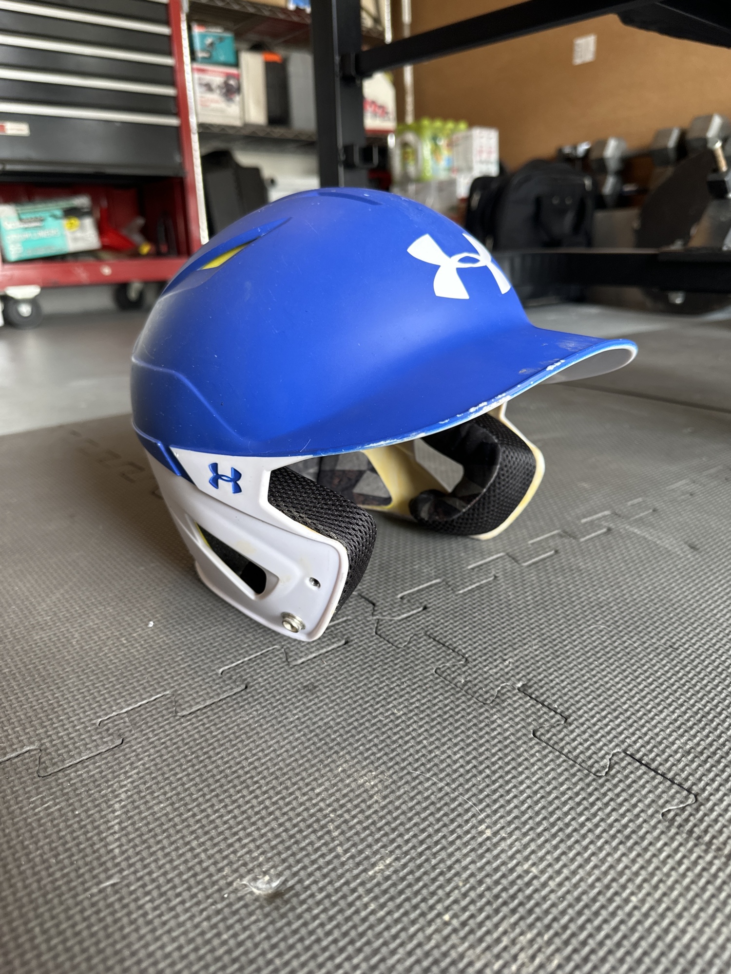 Used 6 1/2 7 1/2 Under Armour Batting Helmet SidelineSwap