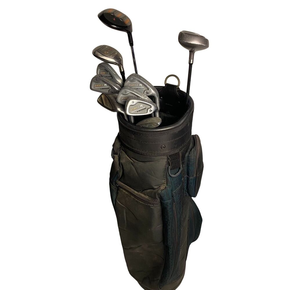 Mens Right Handed Dunlop Golf Club Complete Starter Set With Bag SidelineSwap