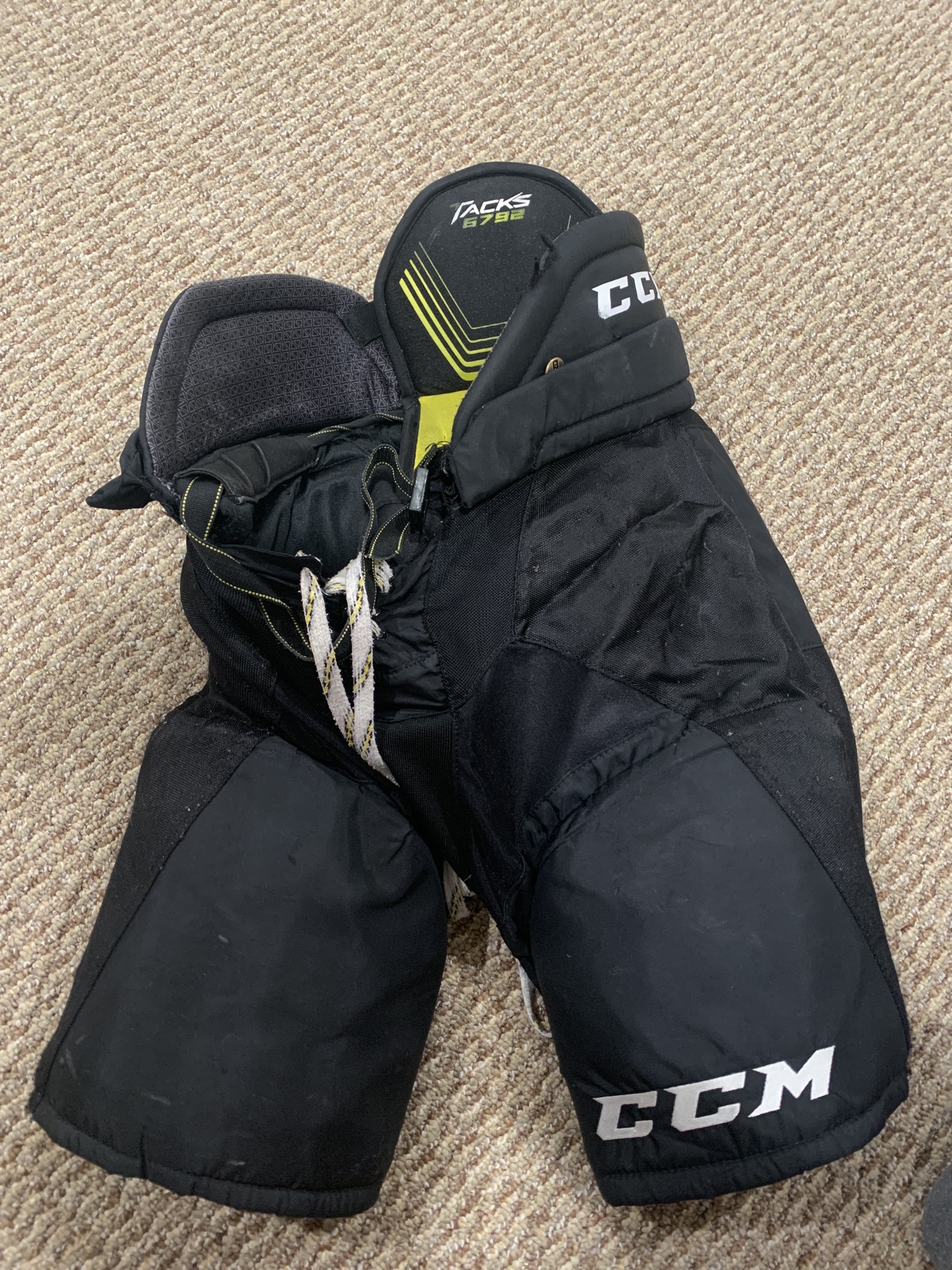 Used Senior Small CCM Tacks 6052 Hockey Pants SidelineSwap