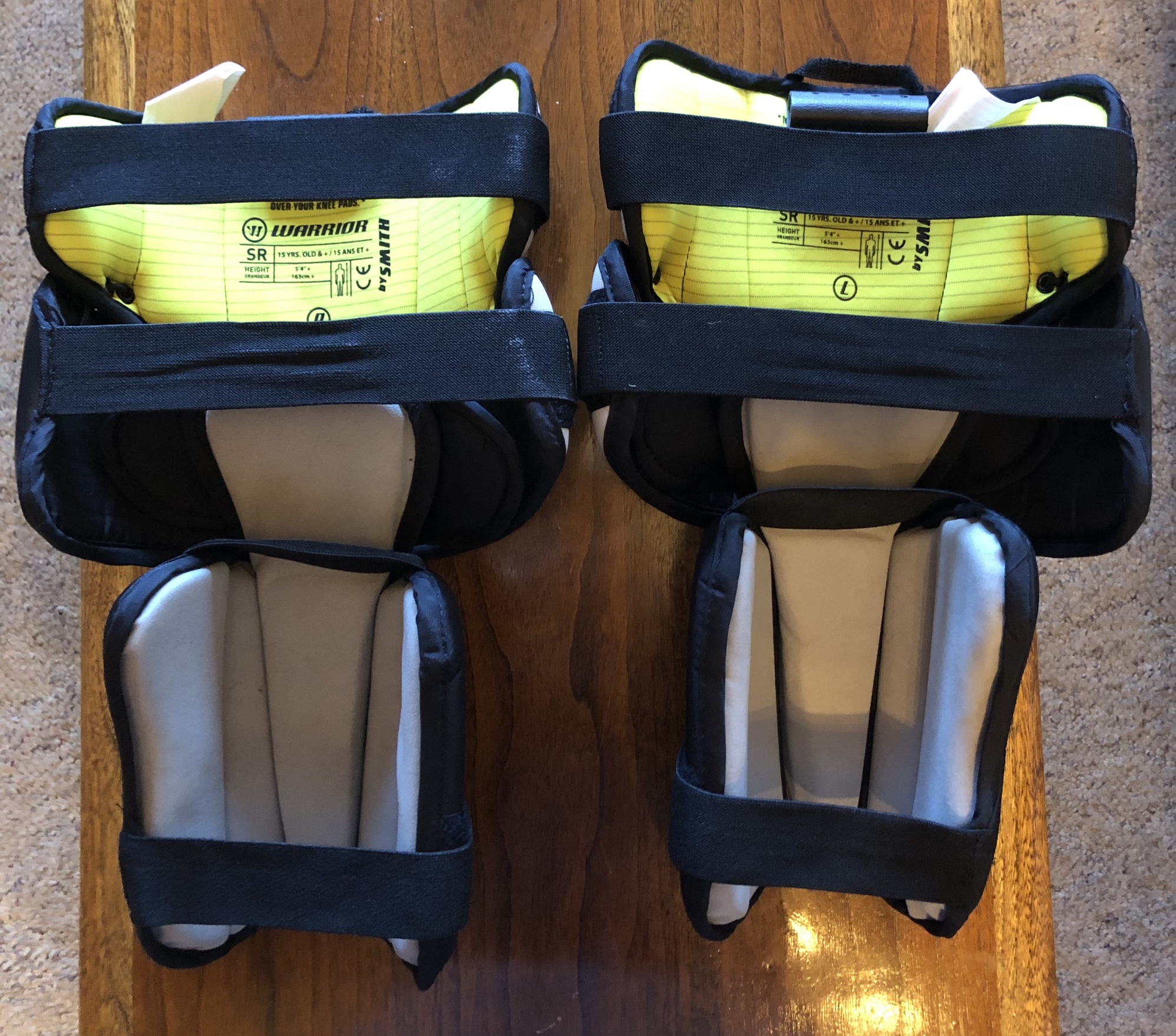 Warrior Ritual X3 Pro+ SENIOR Goalie Knee Pads SidelineSwap