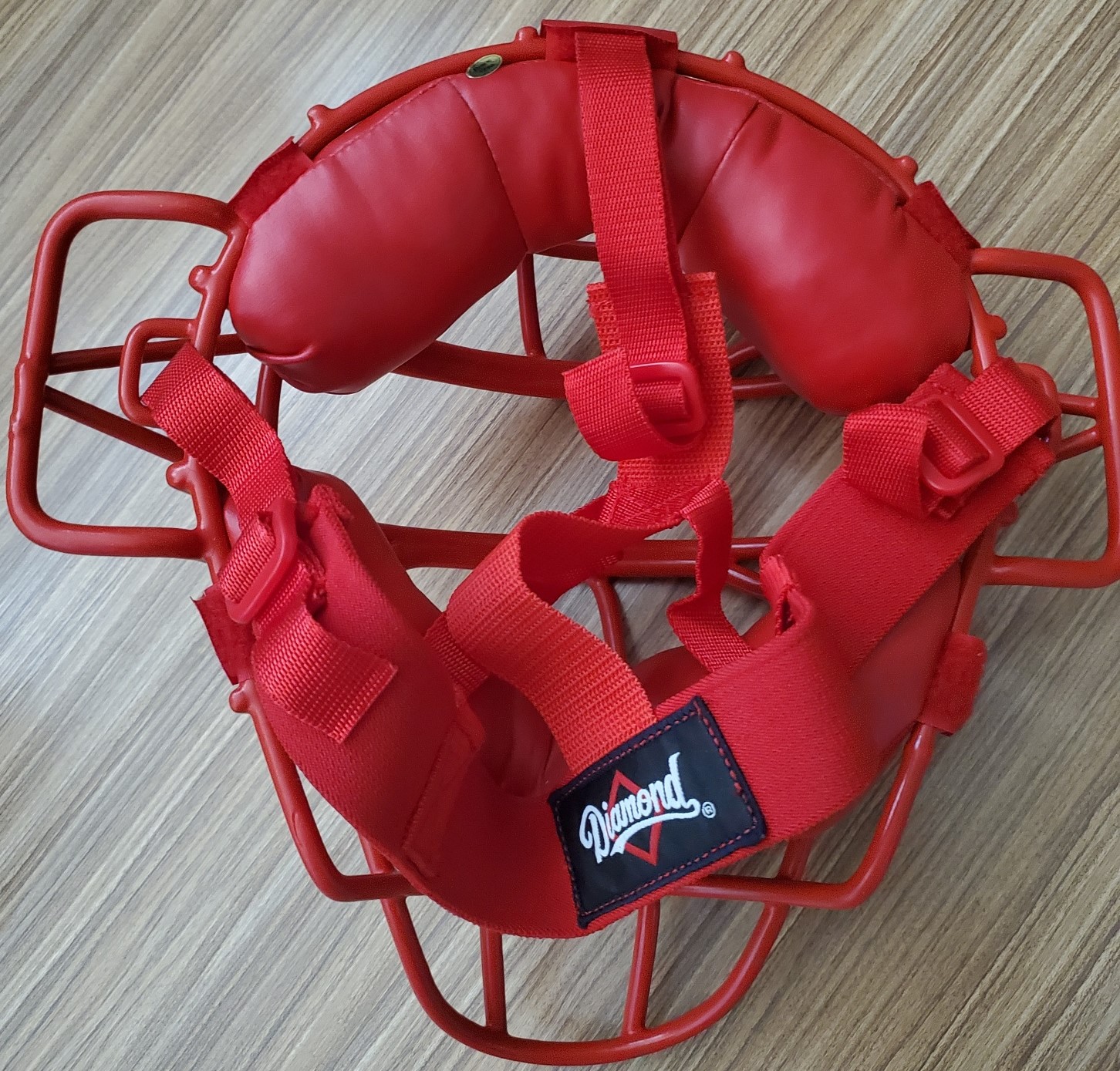 Diamond DFM32 Pro MLB Red Catchers Face Mask / Umpire Mask TG3 Baseball HTF Mtl Brand New