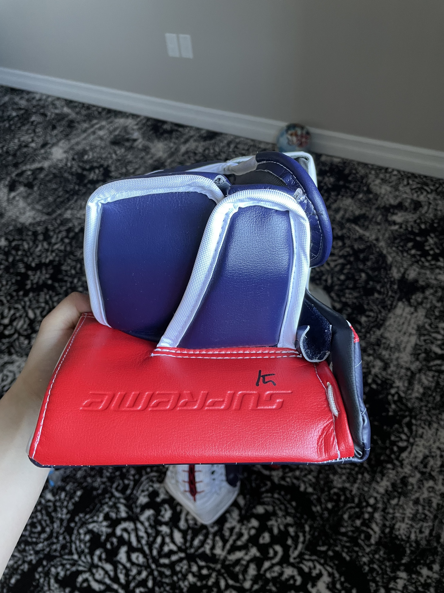 Bauer Pro Stock Mach Full Right Glove And Blocker SidelineSwap