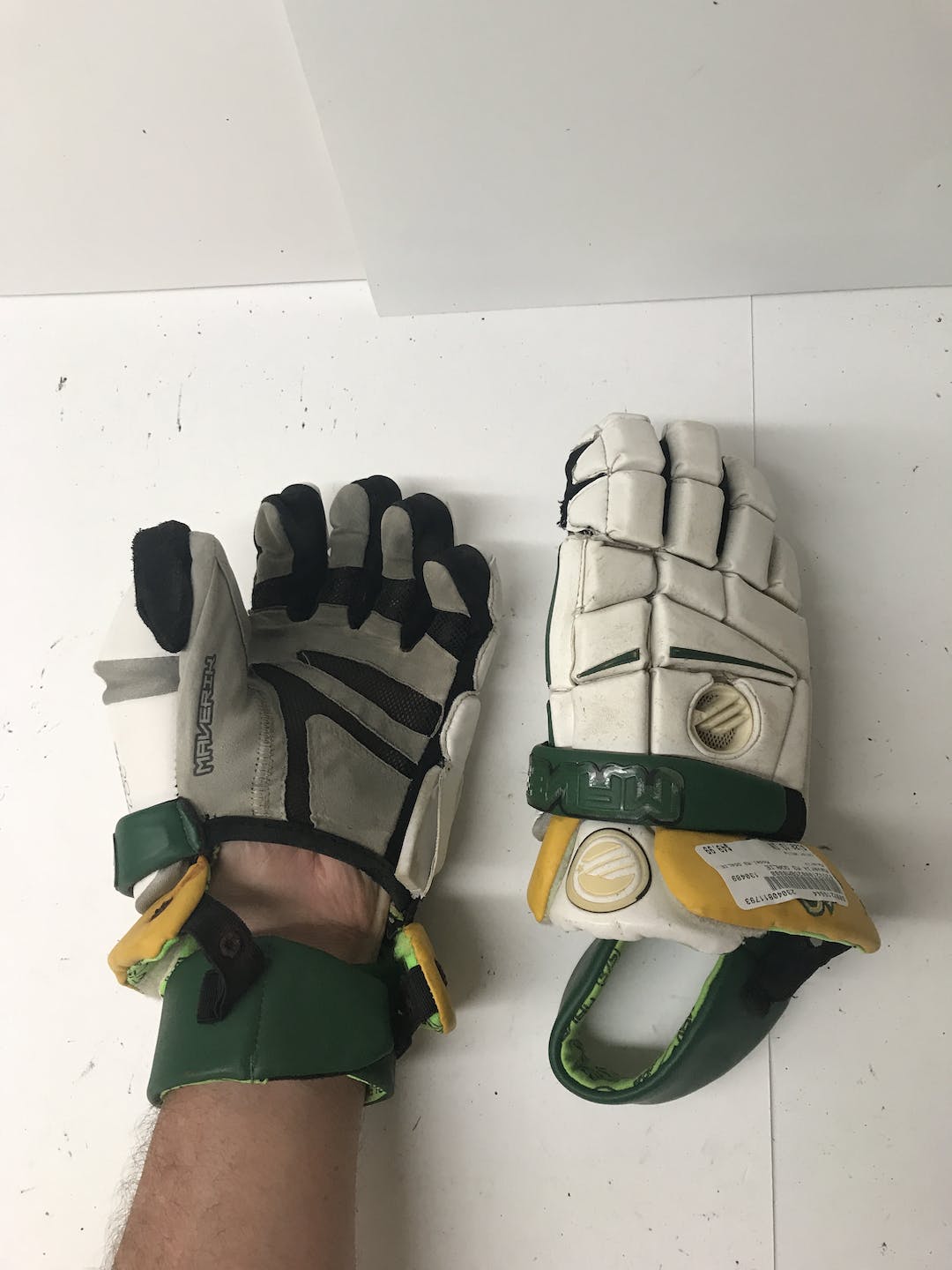 Used Maverik M3 Goalie 13" Men's Lacrosse Gloves SidelineSwap