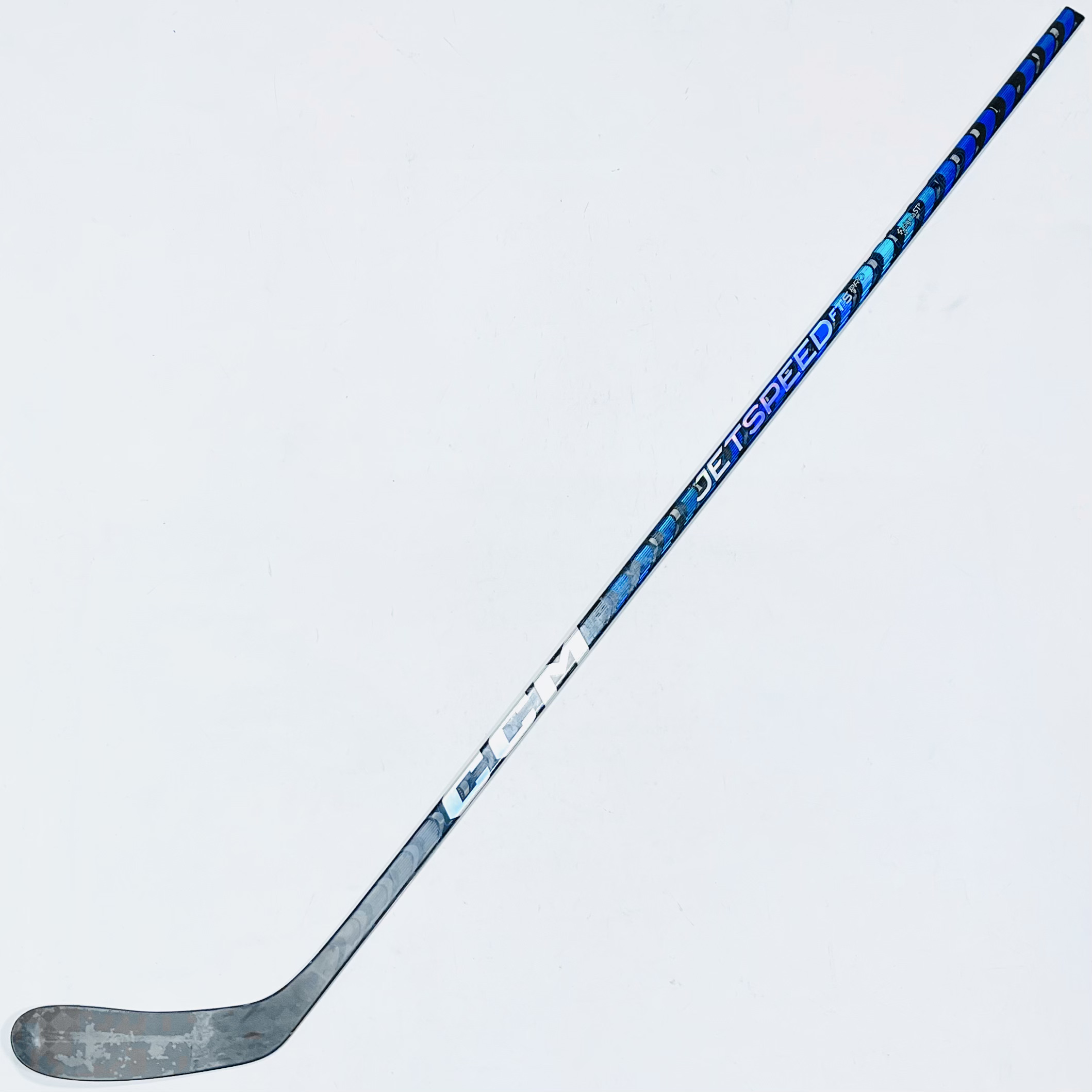 Custom Blue CCM Jetspeed FT5 Pro-RH-85 Flex-P28-Grip | SidelineSwap