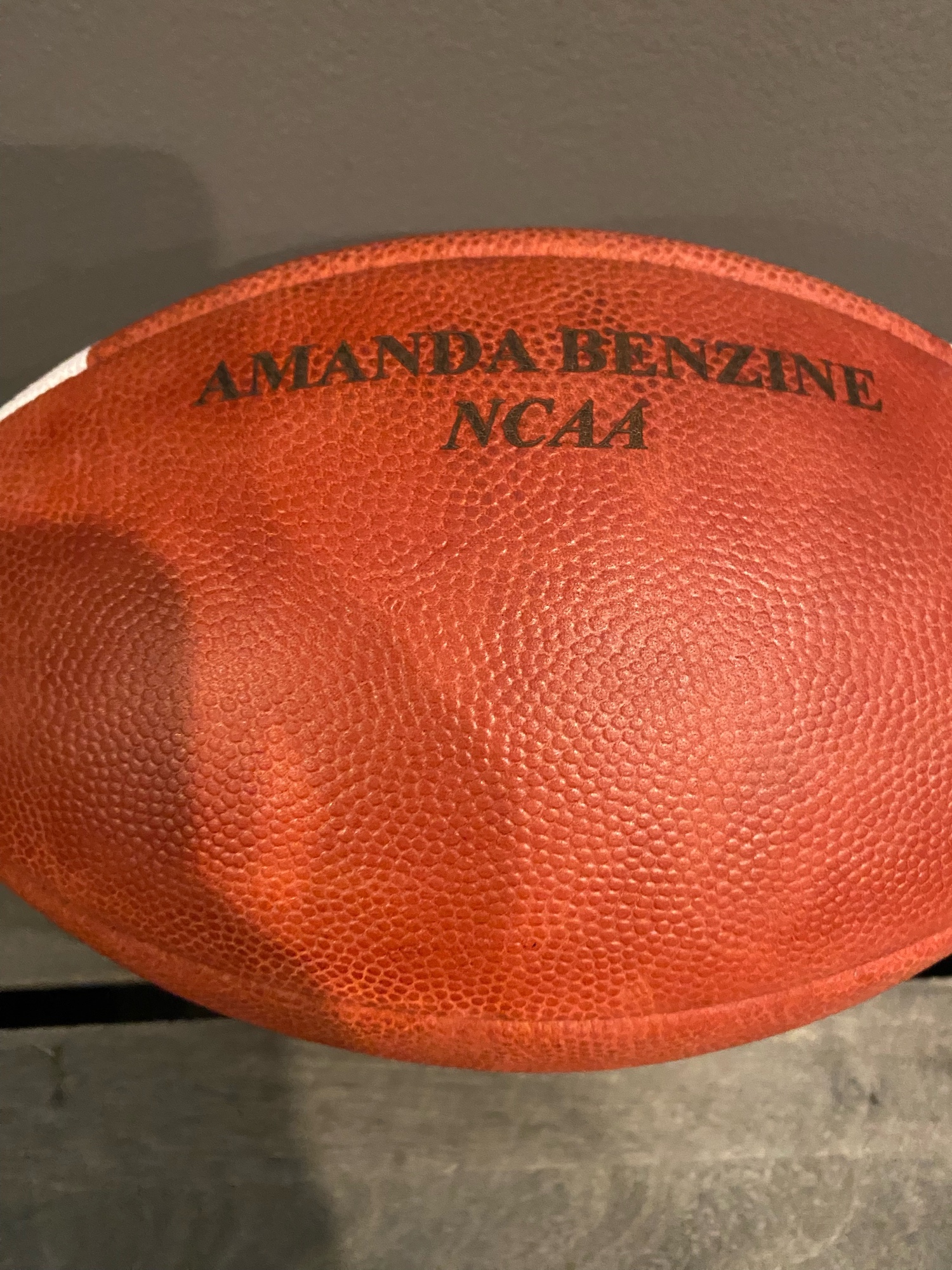 Five (5) WILSON GST GAME FOOTBALLS Plus One (1) WILSON 1005 Genuine