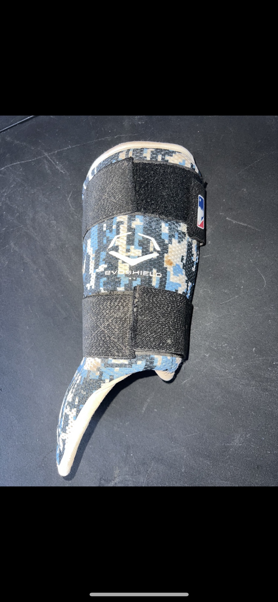 Blue Used EvoShield Shin Guards SidelineSwap