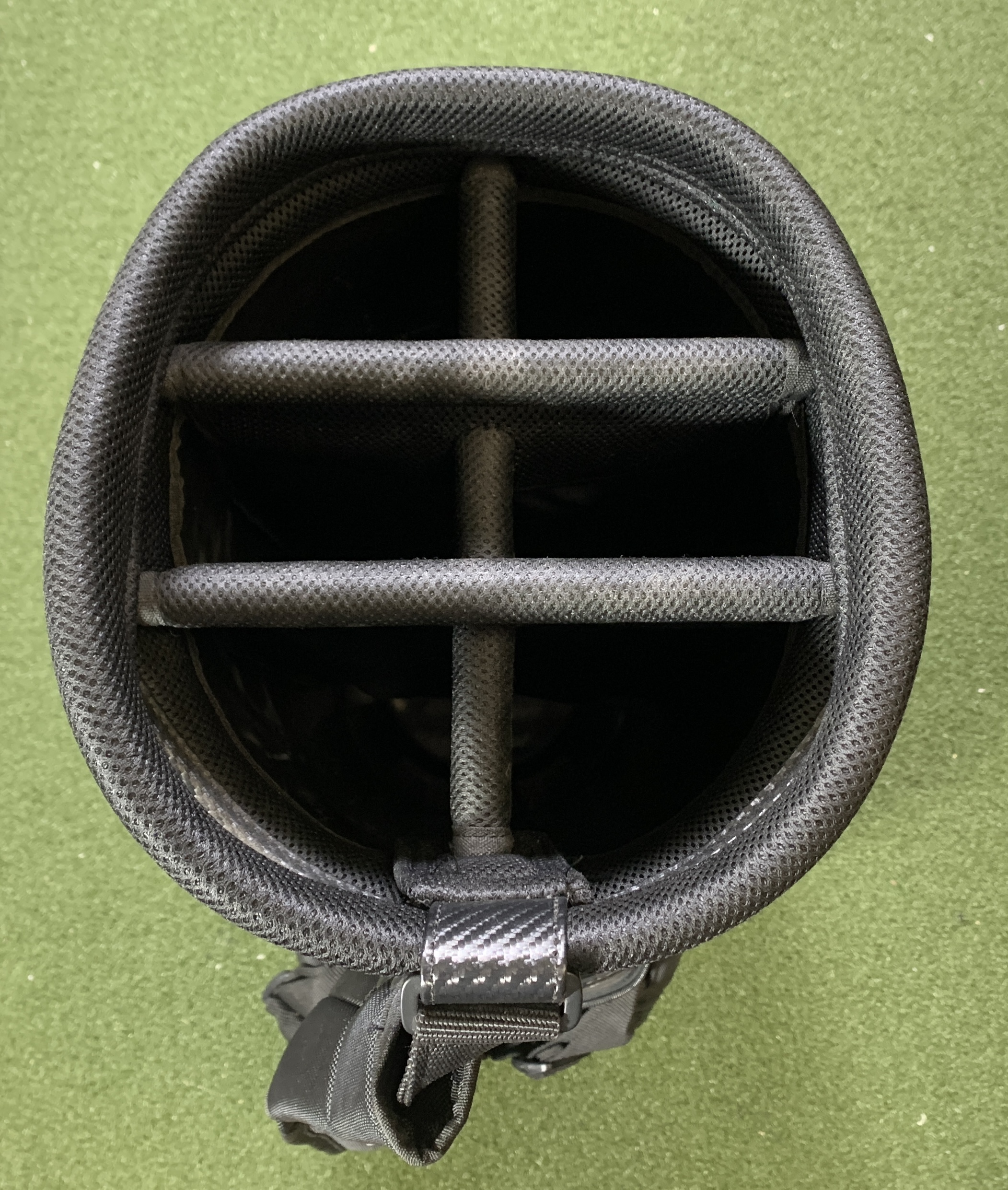 Ping Fitter Staff Bag Black White 6Way Divide Single Strap Golf Bag NEW SidelineSwap