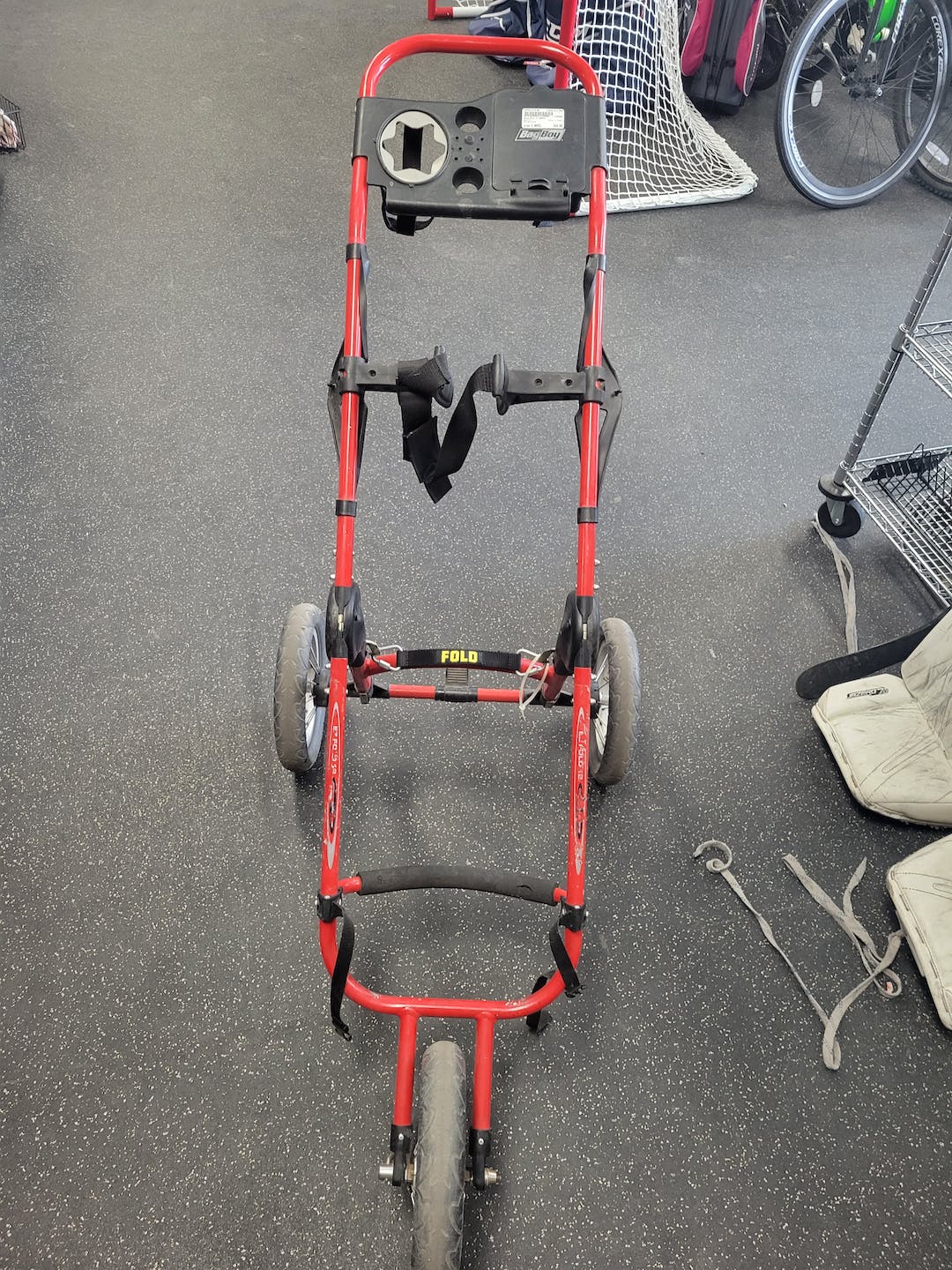 Used Bag Boy 3 Wheel 3 Wheel Aluminum Golf Carts SidelineSwap