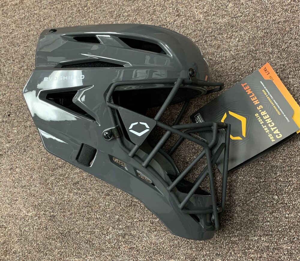 Evoshield ProSRZ Adult 16+ Baseball Catchers Gear Set Charcoal Grey