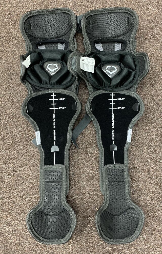 Evoshield ProSRZ Adult 16+ Baseball Catchers Gear Set Charcoal Grey
