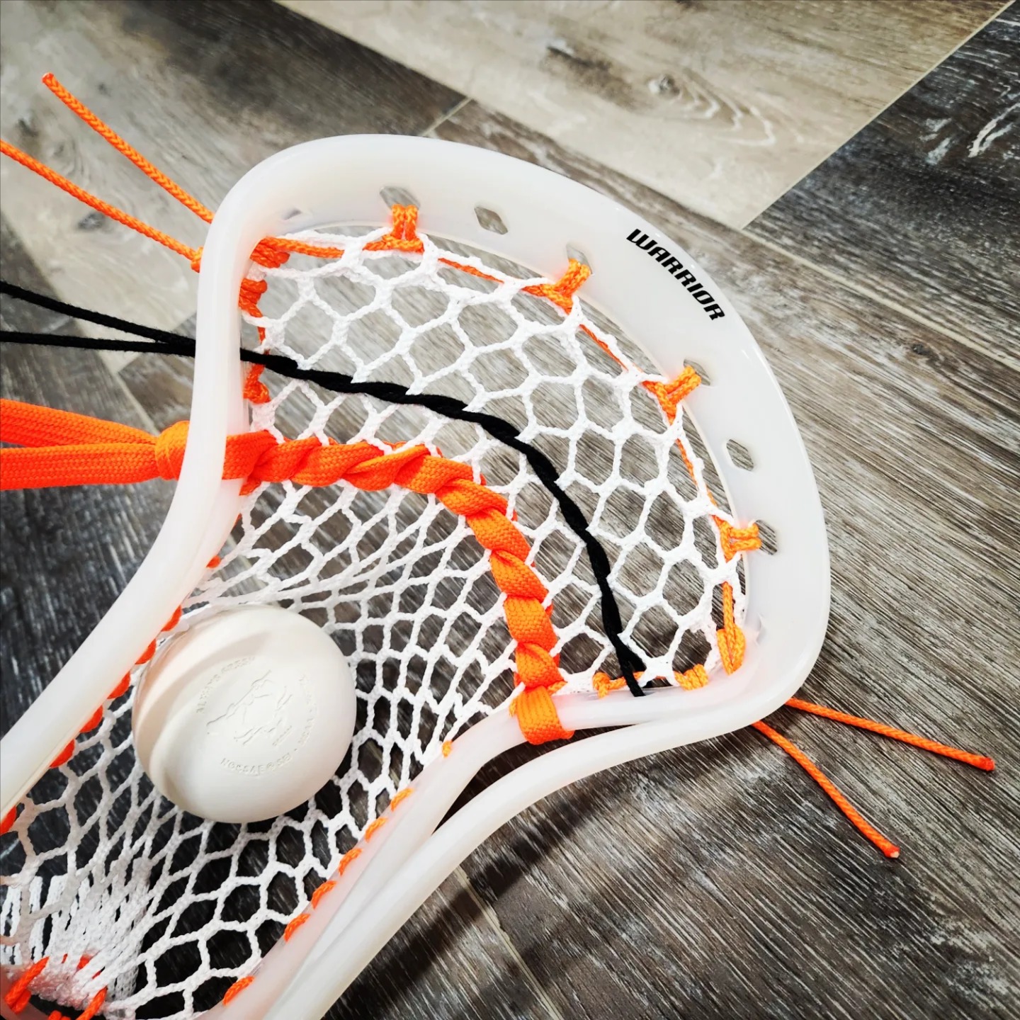 New Warrior Burn Recovery Orange ANY OTHER COLOR STRINGING FACE OFF