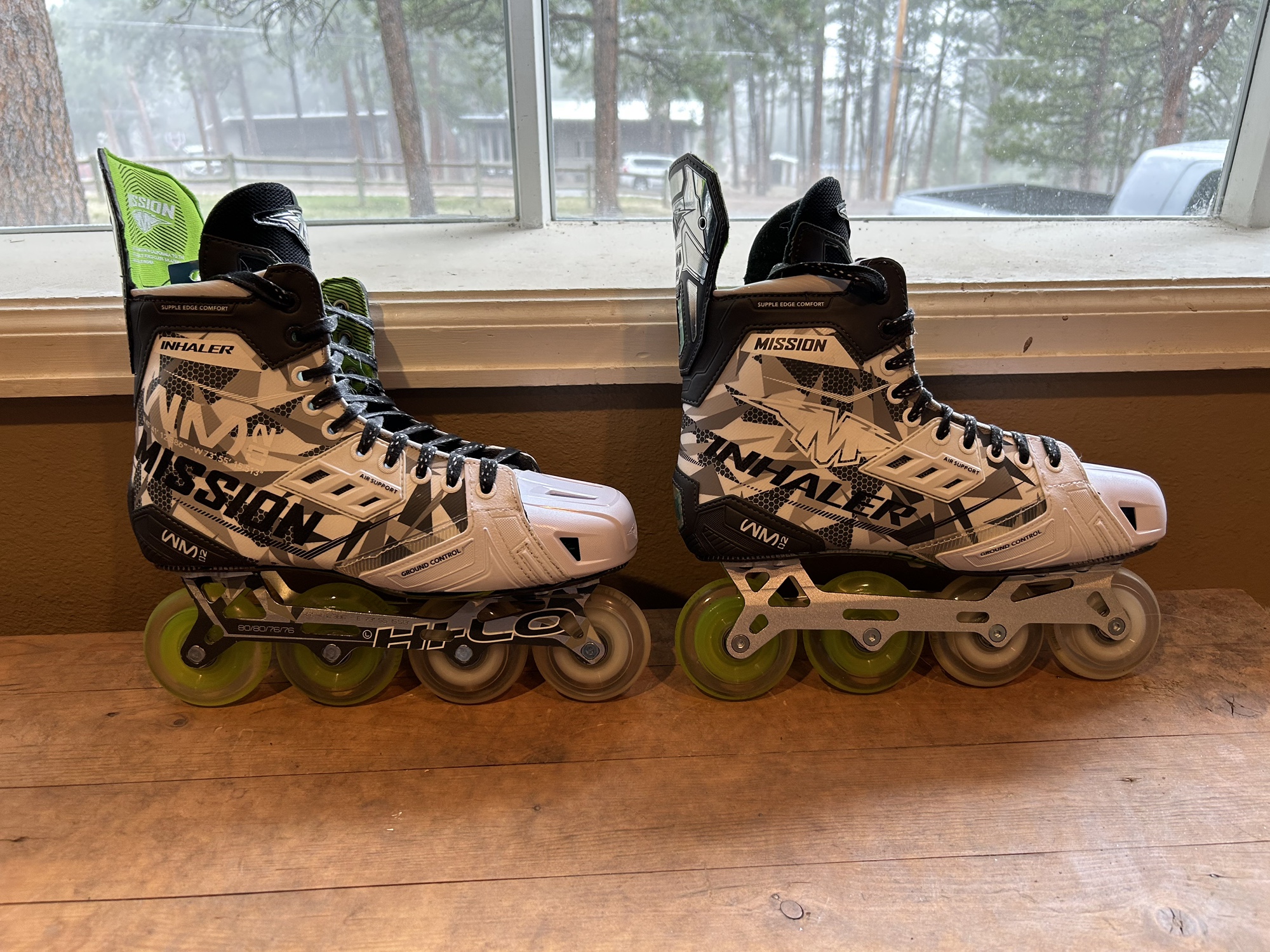 New Mission Wide Width Size 11 Inhaler WM02 Inline Skates SidelineSwap