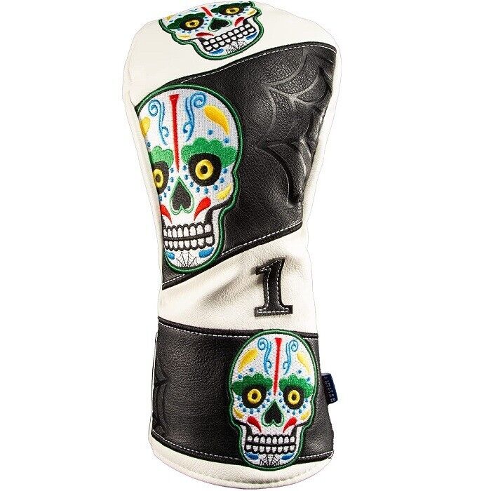 CMC Design Custom Driver Headcovers Skull with  SidelineSwap