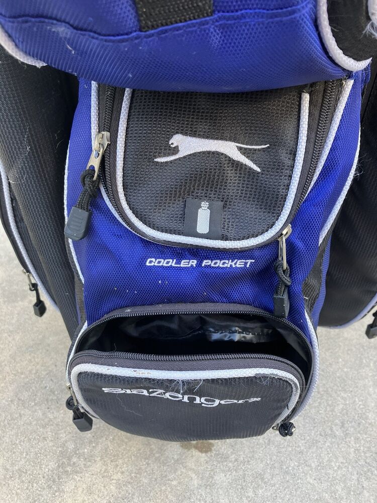 Slazenger Cart Golf Bag Single Shoulder Strap 14way Divider SidelineSwap