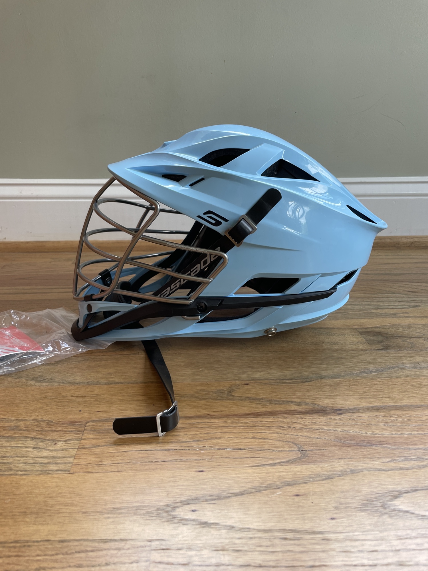 Brand New Carolina Blue Cascade S Lacrosse Helmet SidelineSwap