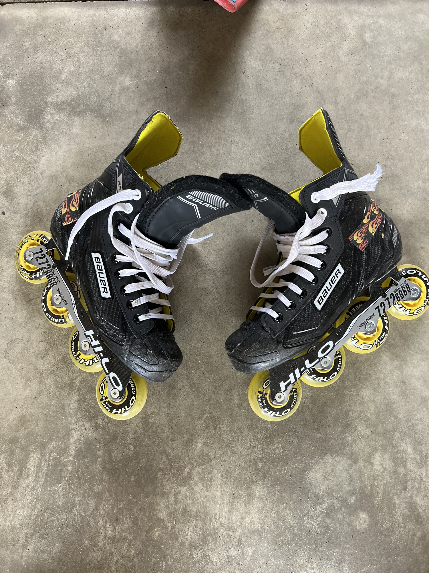 Bauer roller blades SidelineSwap