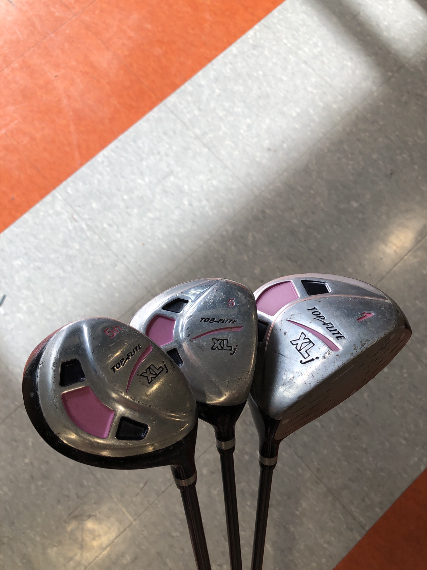 Used Junior Top Flite XLj Right Clubs (Full Set 7 Clubs) SidelineSwap