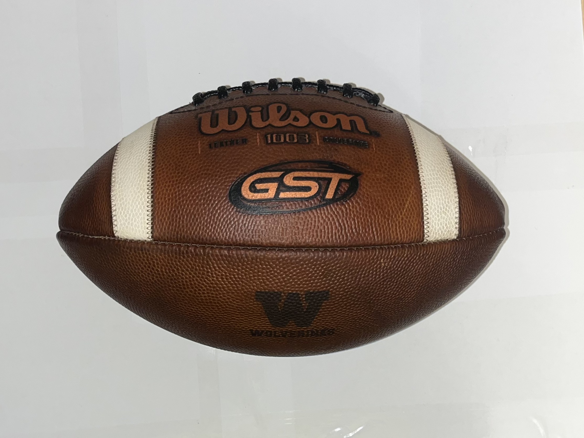 Wilson GST 1003 Leather Football SidelineSwap