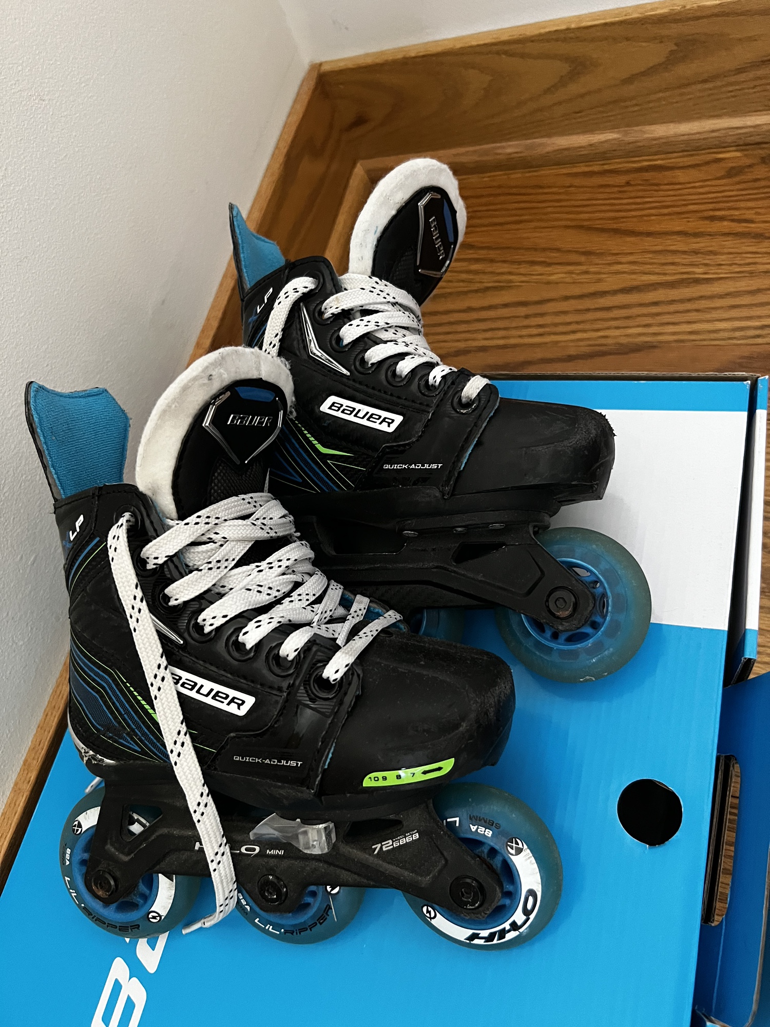 Bauer XLP Adjustable Inline Hockey Skates Youth 710 SidelineSwap