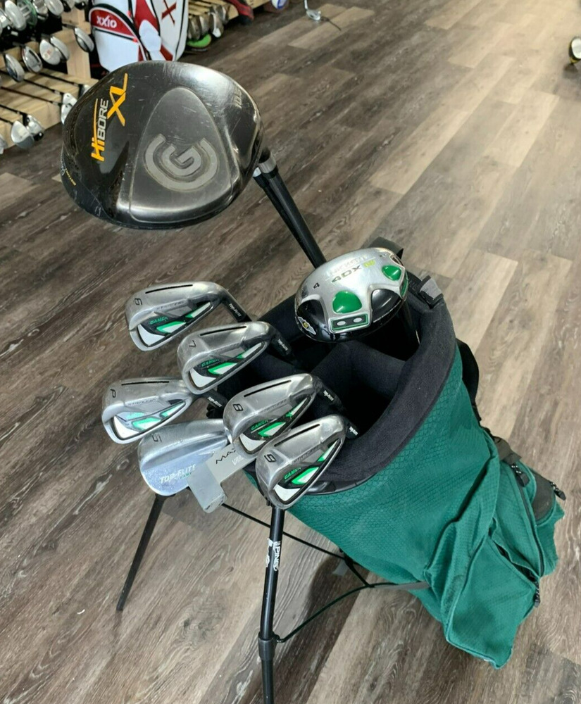 Complete Set of Golf Clubs Cleveland, Top Flite 1" Short (Varsity Length) SidelineSwap