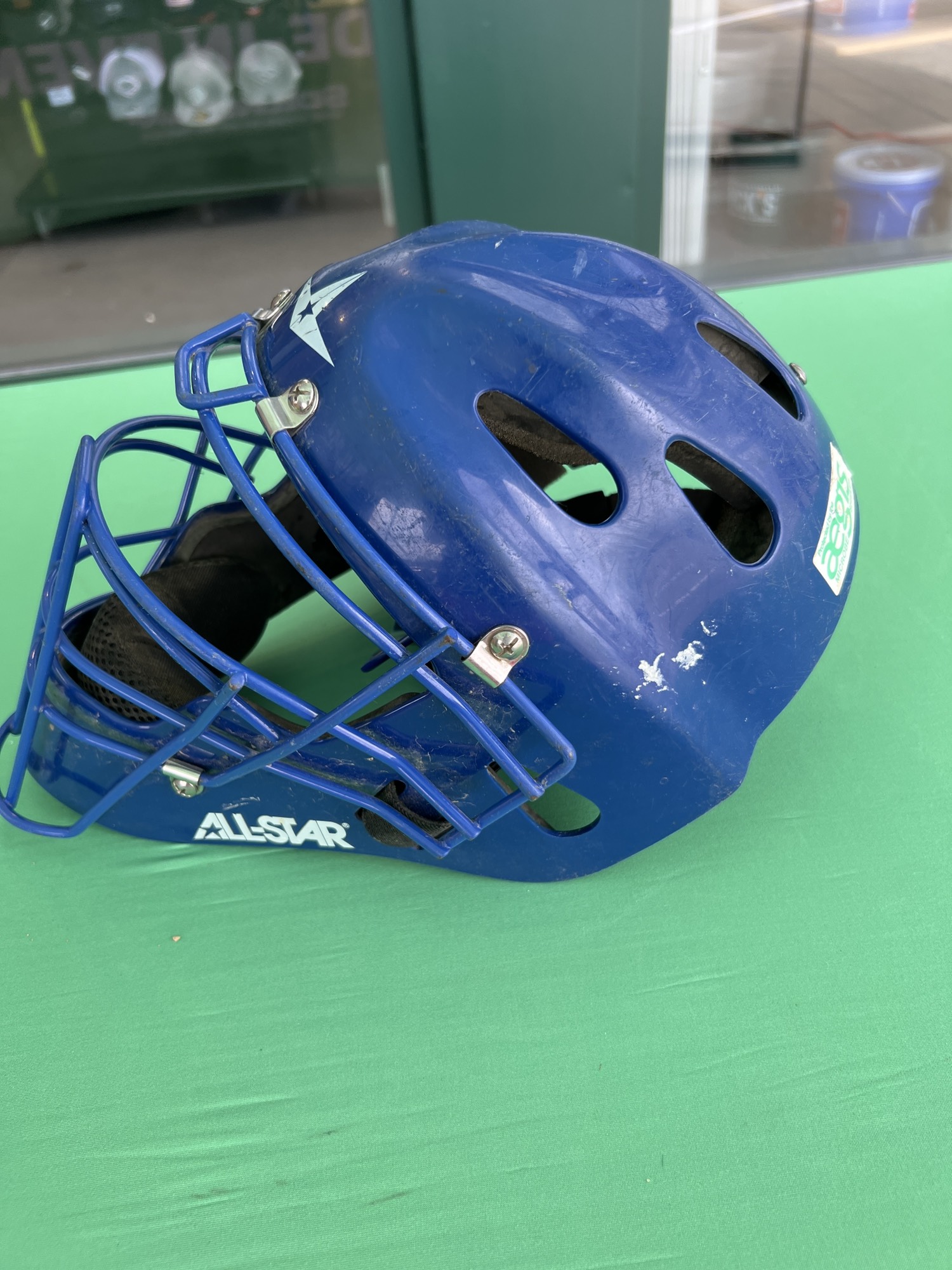 Used All Star Catcher's Helmet SidelineSwap